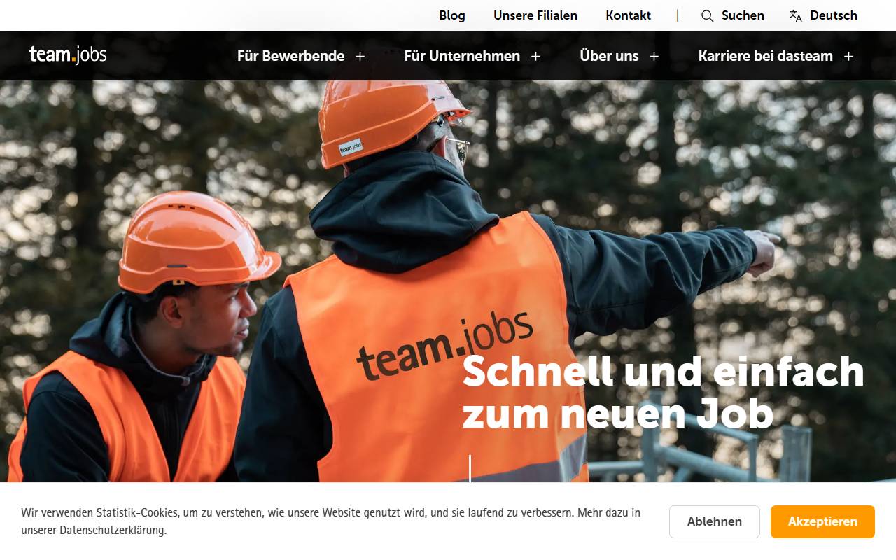 Anteprima del sito: il team sa