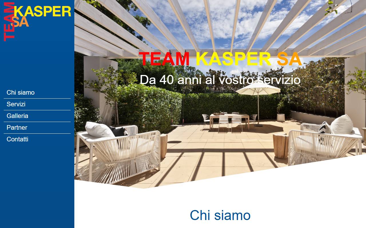Anteprima del sito: TEAM KASPER SA