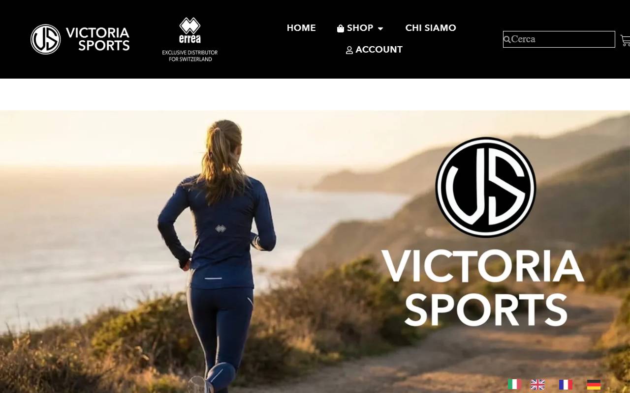 Anteprima del sito: TEAMSPORTSTORE Sagl