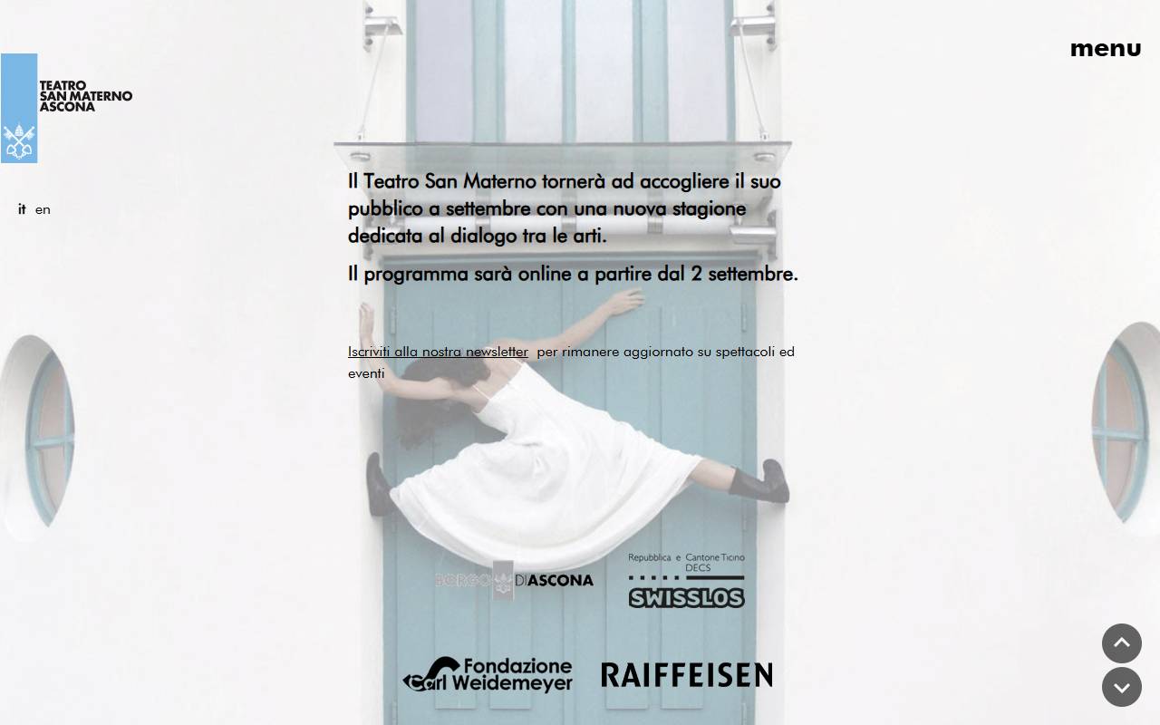 Anteprima del sito: e-venti culturali