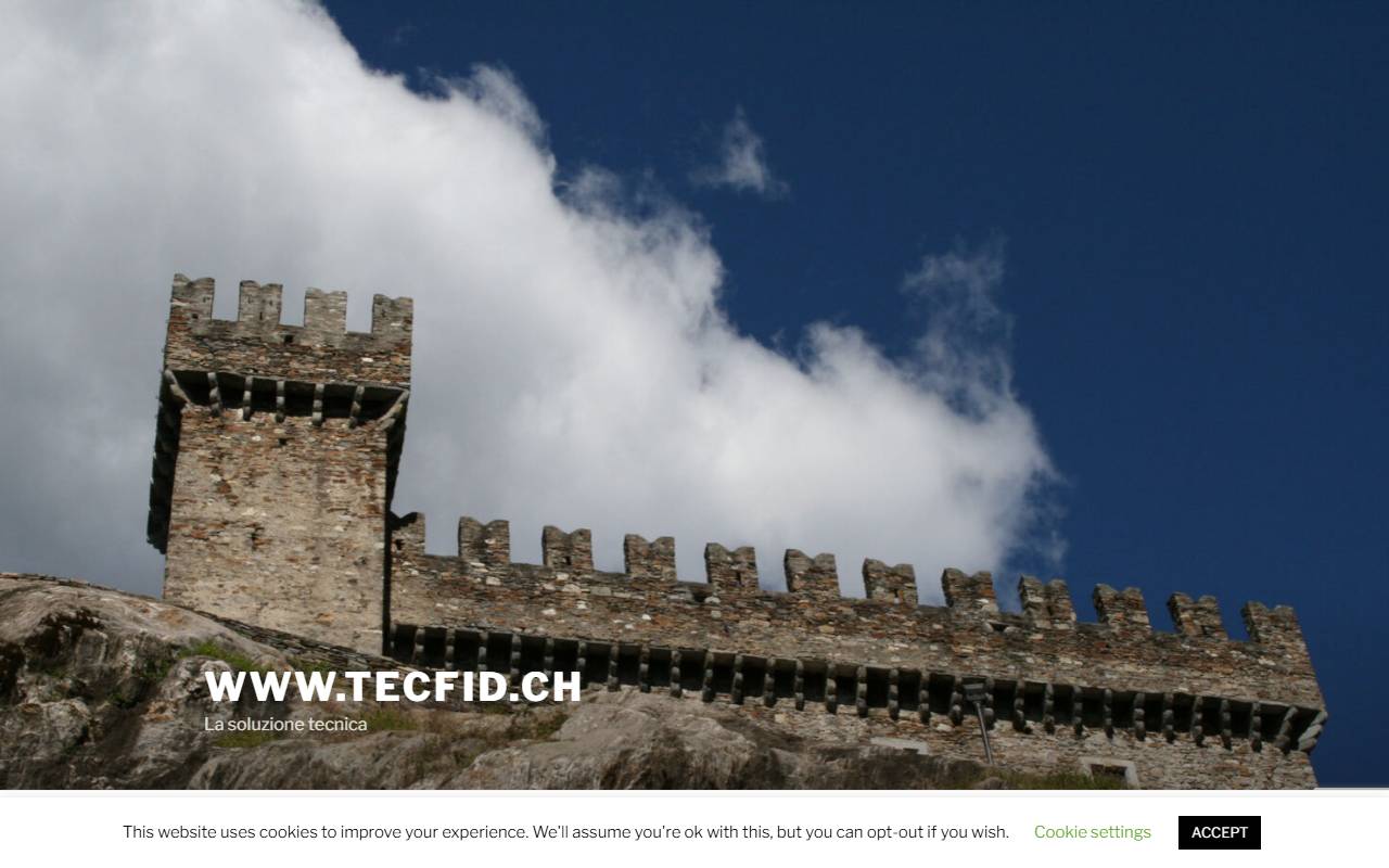 Anteprima del sito: TecFid di Nicola Del Biaggio