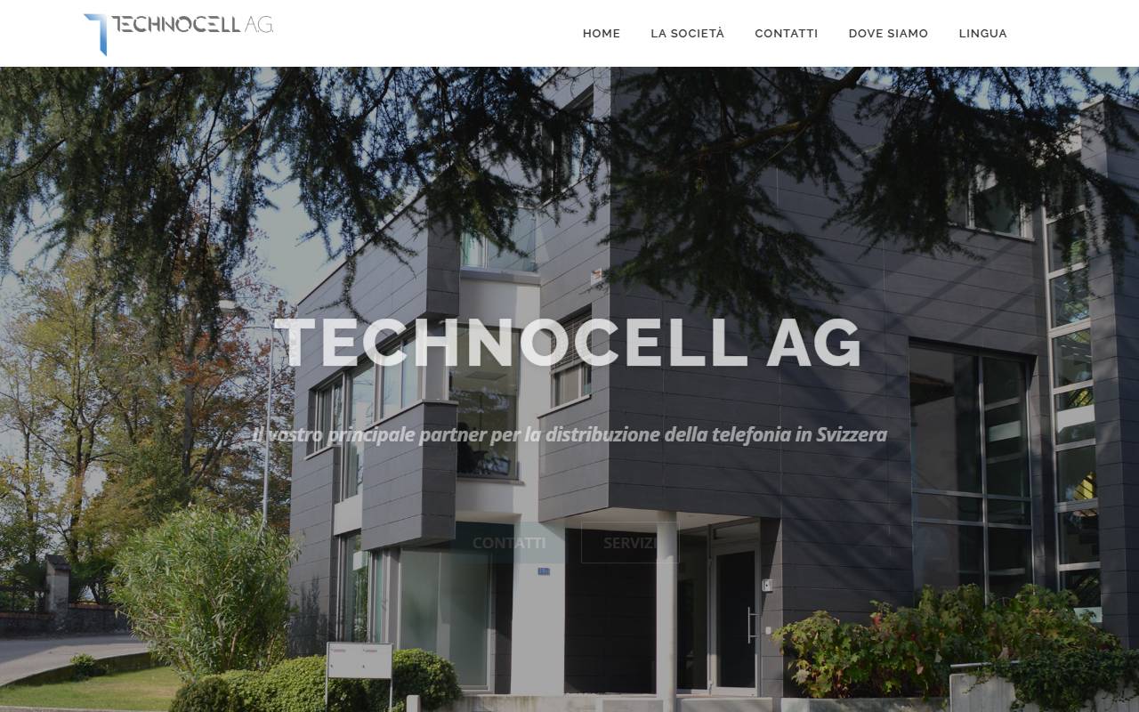 Anteprima del sito: Technocell AG