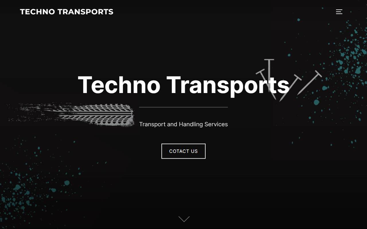 Anteprima del sito: Techno Transports Sagl