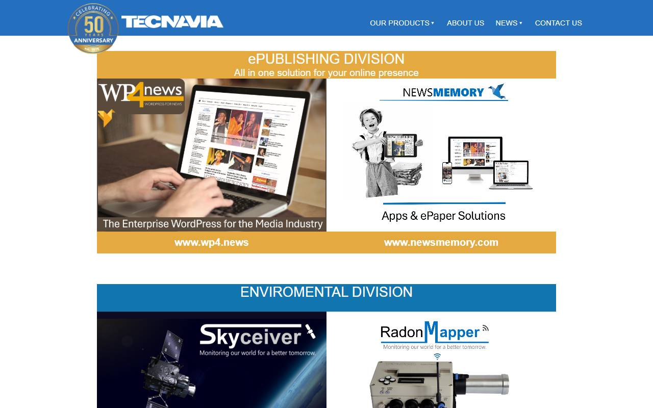 Anteprima del sito: Tecnavia SA