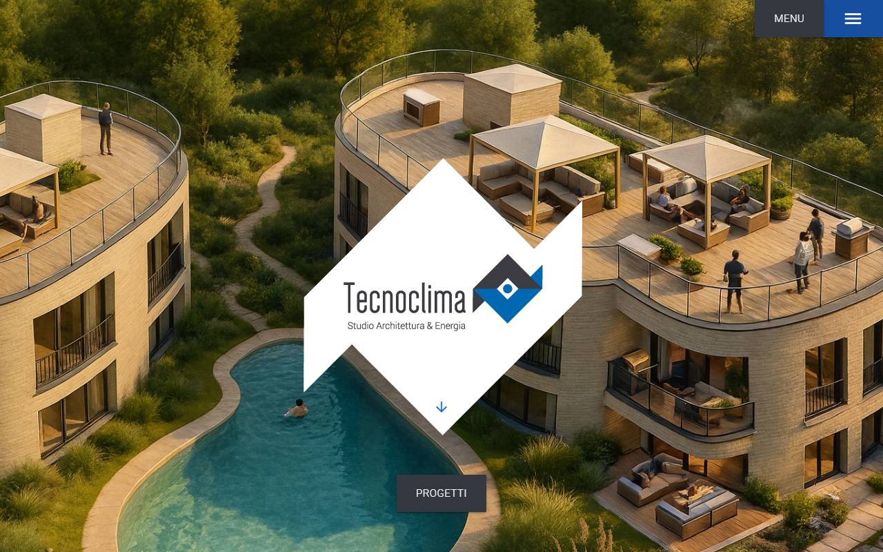 Anteprima del sito: Studio Tecnoclima, di Luca Giordano