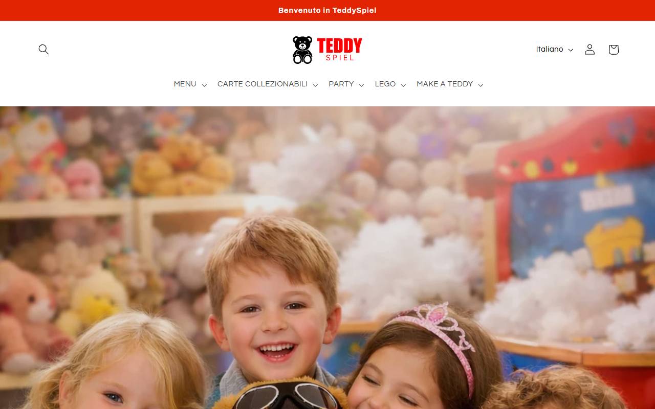 Anteprima del sito: TeddySpiel di Simona Rea