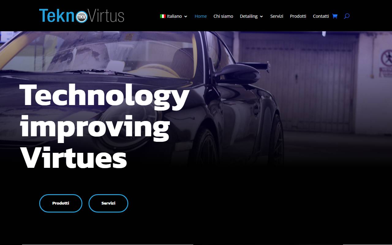 Anteprima del sito: TEKNOVIRTUS di Andrea Paron