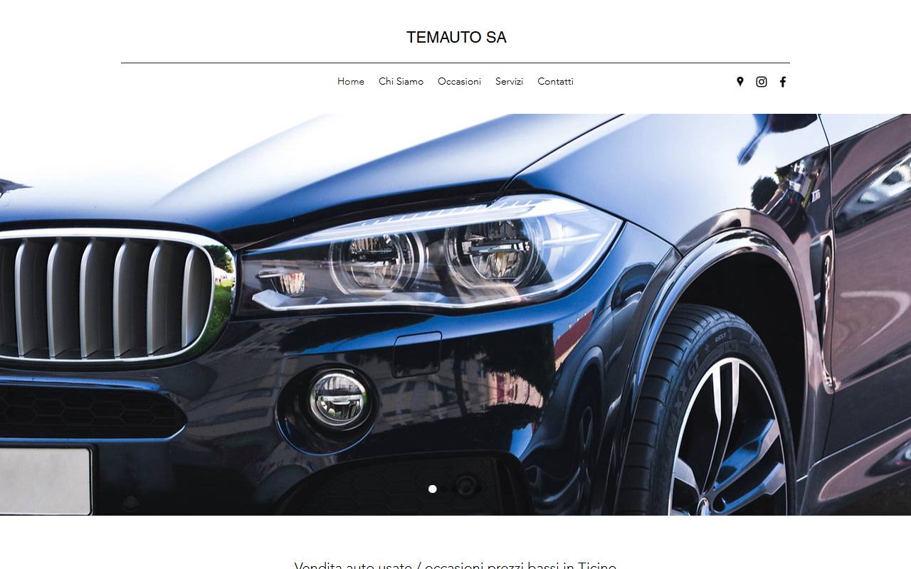 Anteprima del sito: Temauto SA