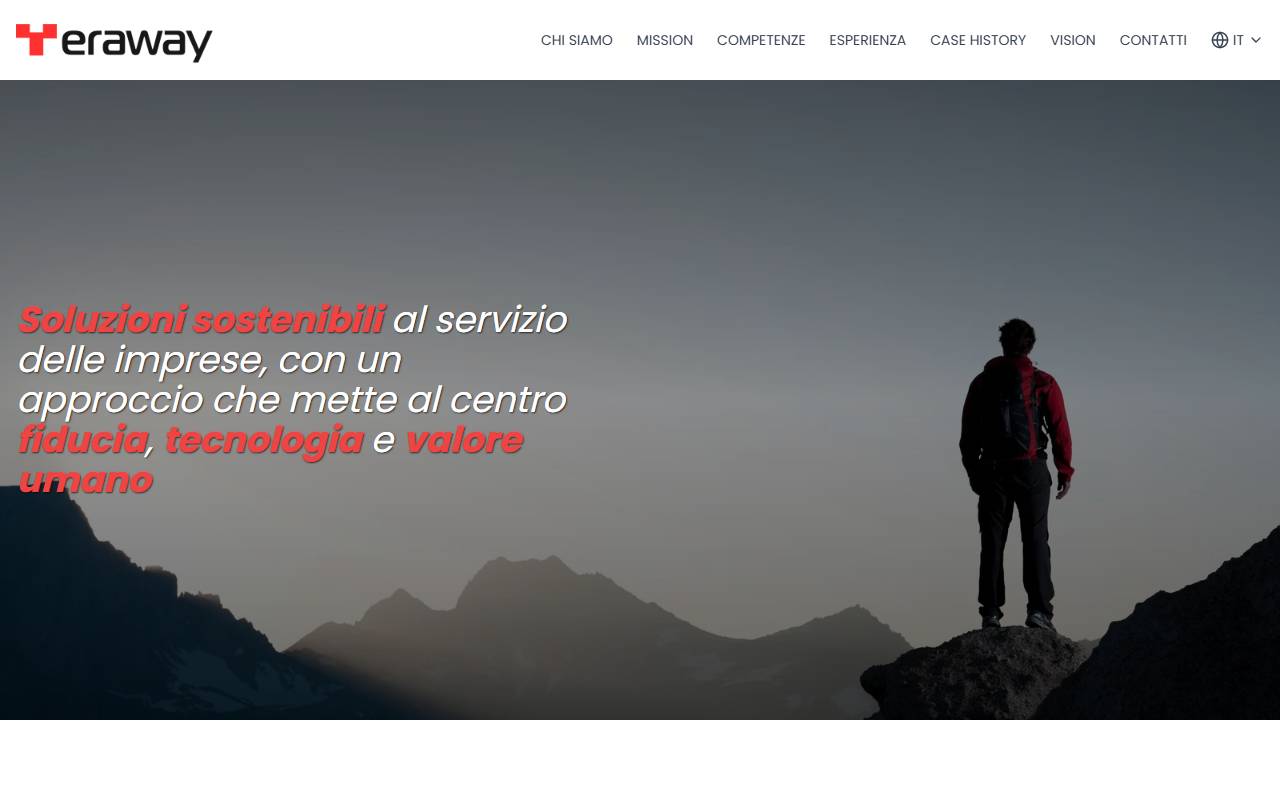 Anteprima del sito: Teraway Sagl
