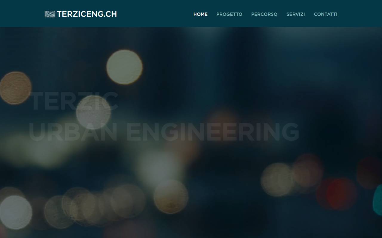Anteprima del sito: TERZIC URBAN ENGINEERING