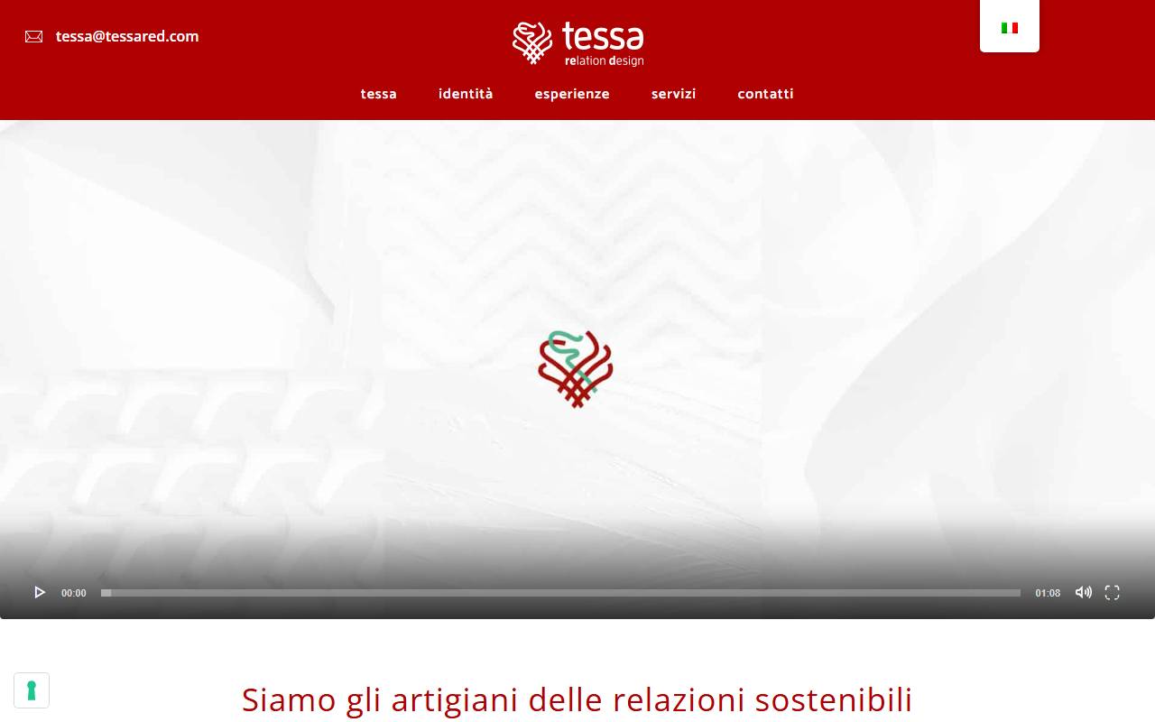 Anteprima del sito: TESSA SRL, Milano, succursale di Mendrisio