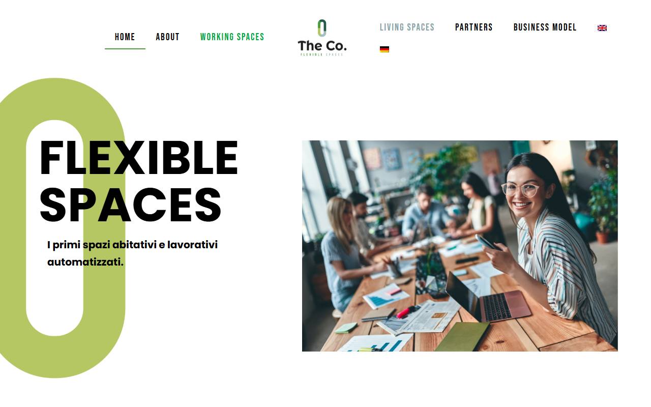 Anteprima del sito: TheCo. Sagl