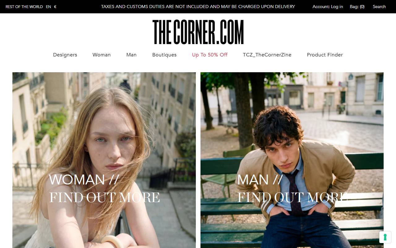 Anteprima del sito: TheCorner Swiss Sagl