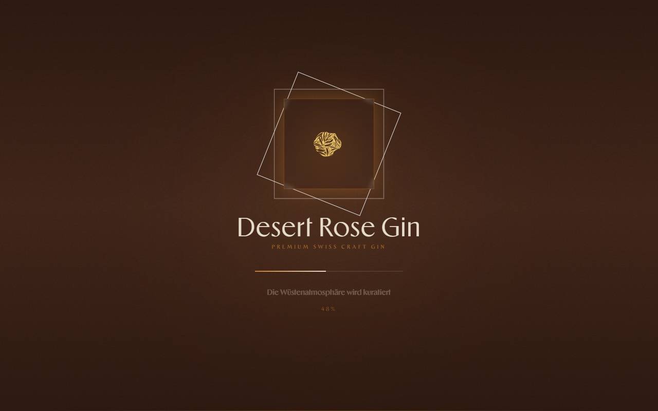 Anteprima del sito: The Desert Rose Gin Co. Sagl