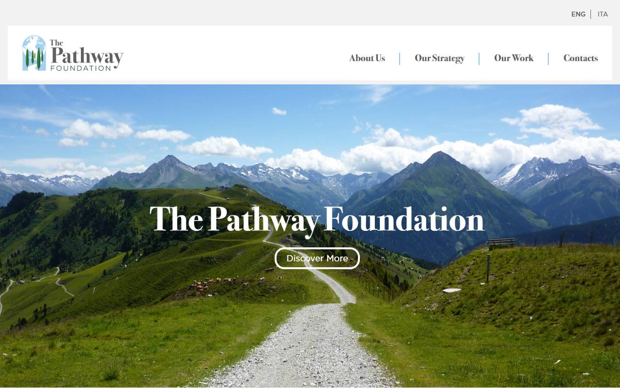 Anteprima del sito: The Pathway Foundation