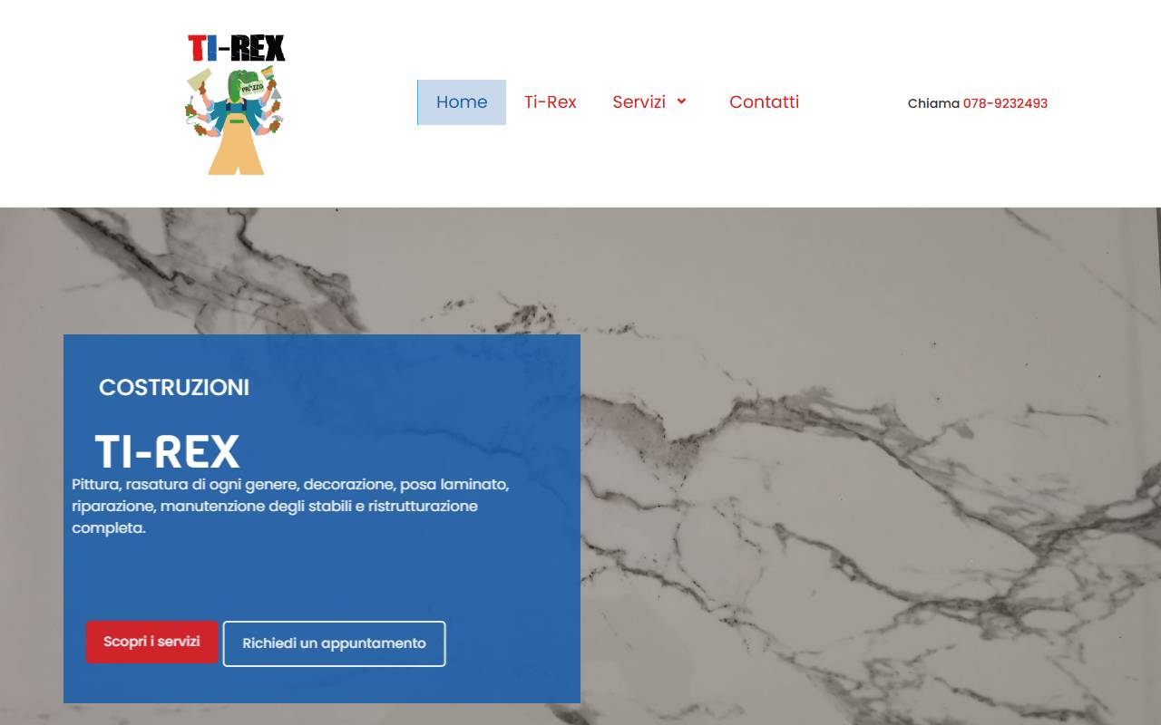 Anteprima del sito: Ti-REX di Vidakovic Srdan