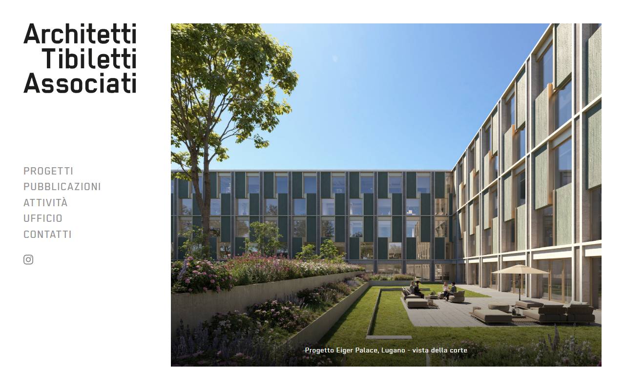 Anteprima del sito: ARCHITETTI TIBILETTI ASSOCIATI SA