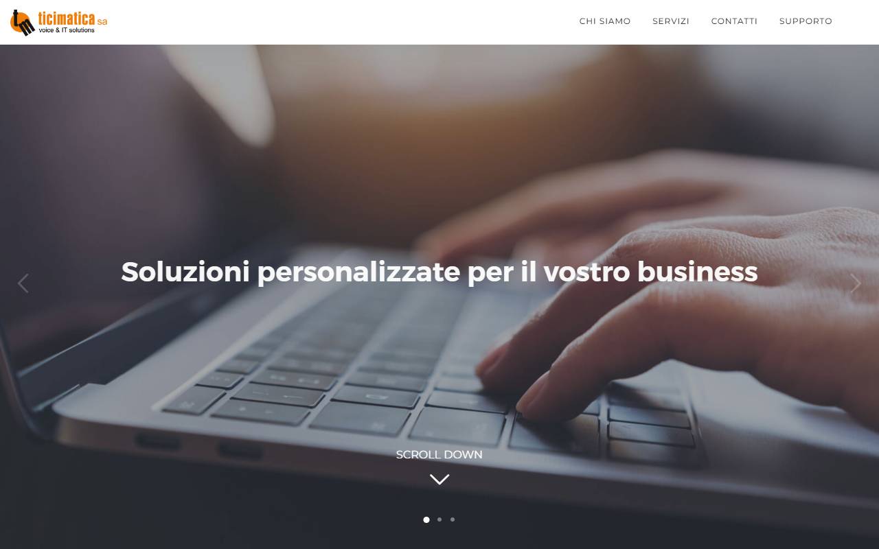 Anteprima del sito: Ticimatica SA