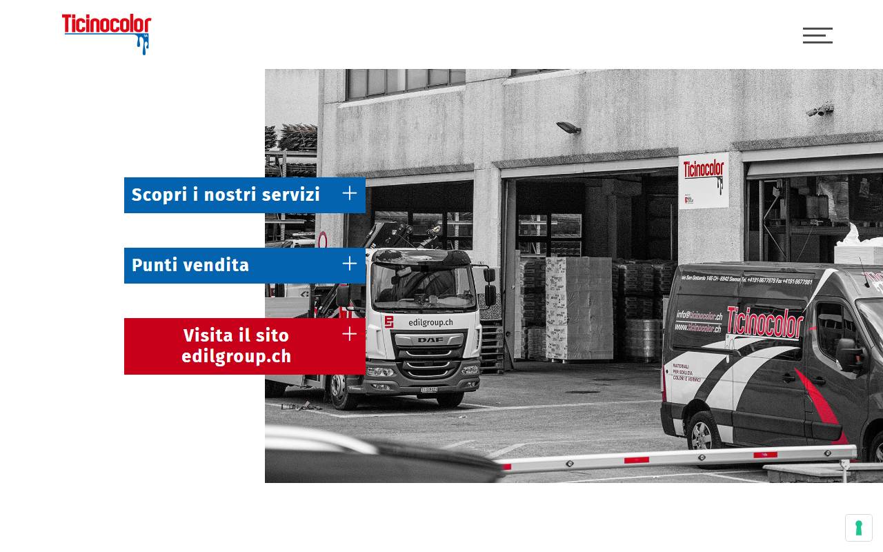 Anteprima del sito: TICINOCOLOR SA