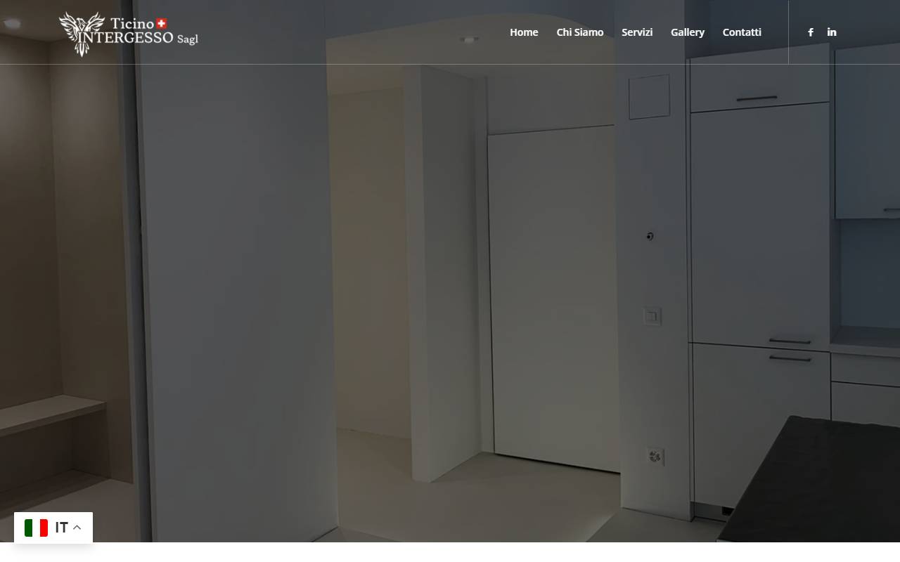 Anteprima del sito: Ticino Intergesso Sagl