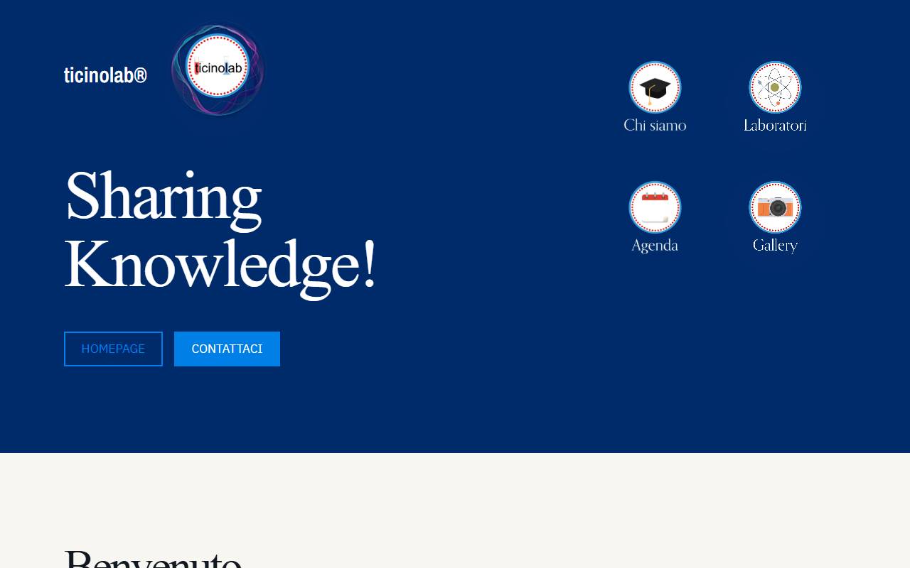 Anteprima del sito: TicinoLab Sagl