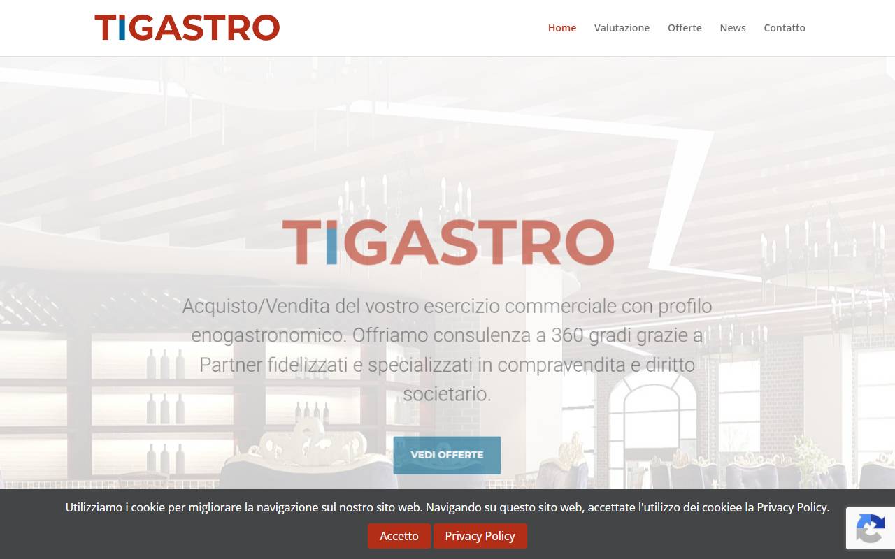 Anteprima del sito: TIGASTRO di Cristian Facchi