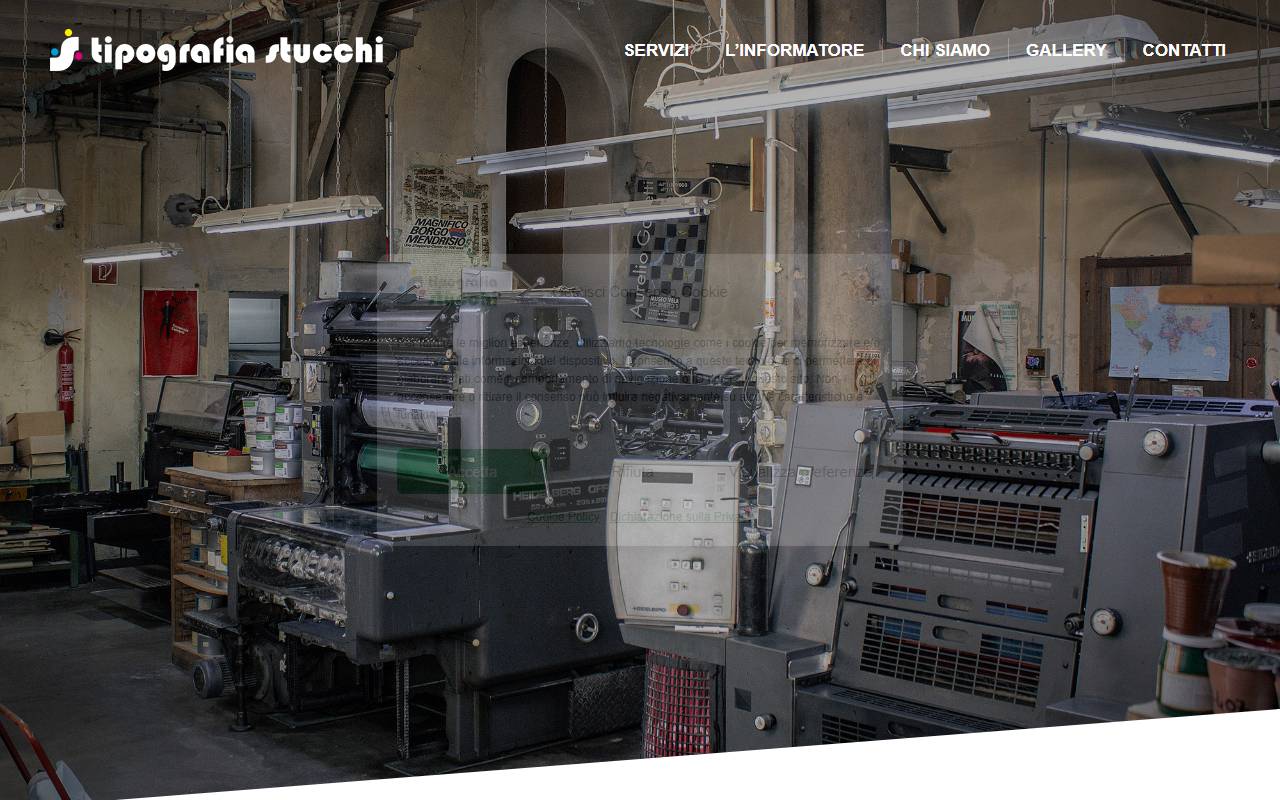 Anteprima del sito: Tipografia Stucchi SA