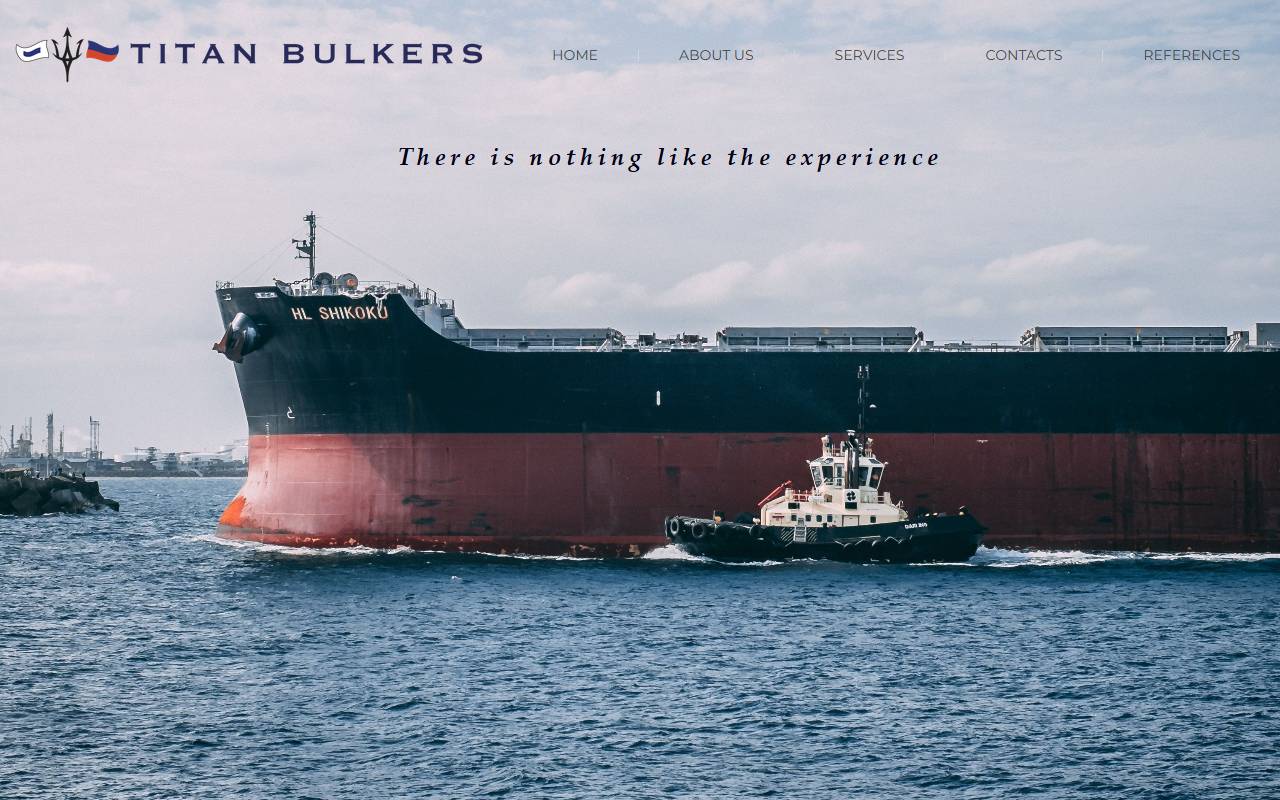 Anteprima del sito: TITAN BULKERS SAGL