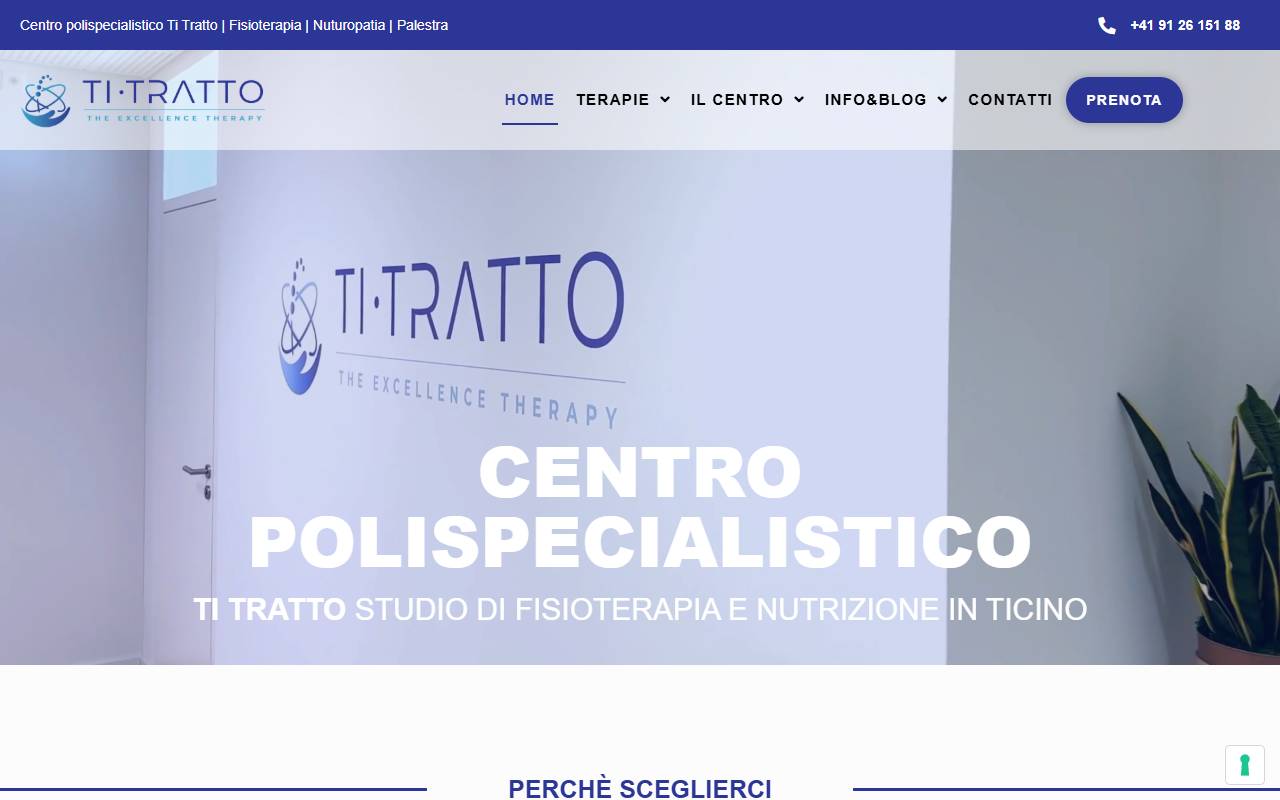 Anteprima del sito: Ti Tratto Sagl