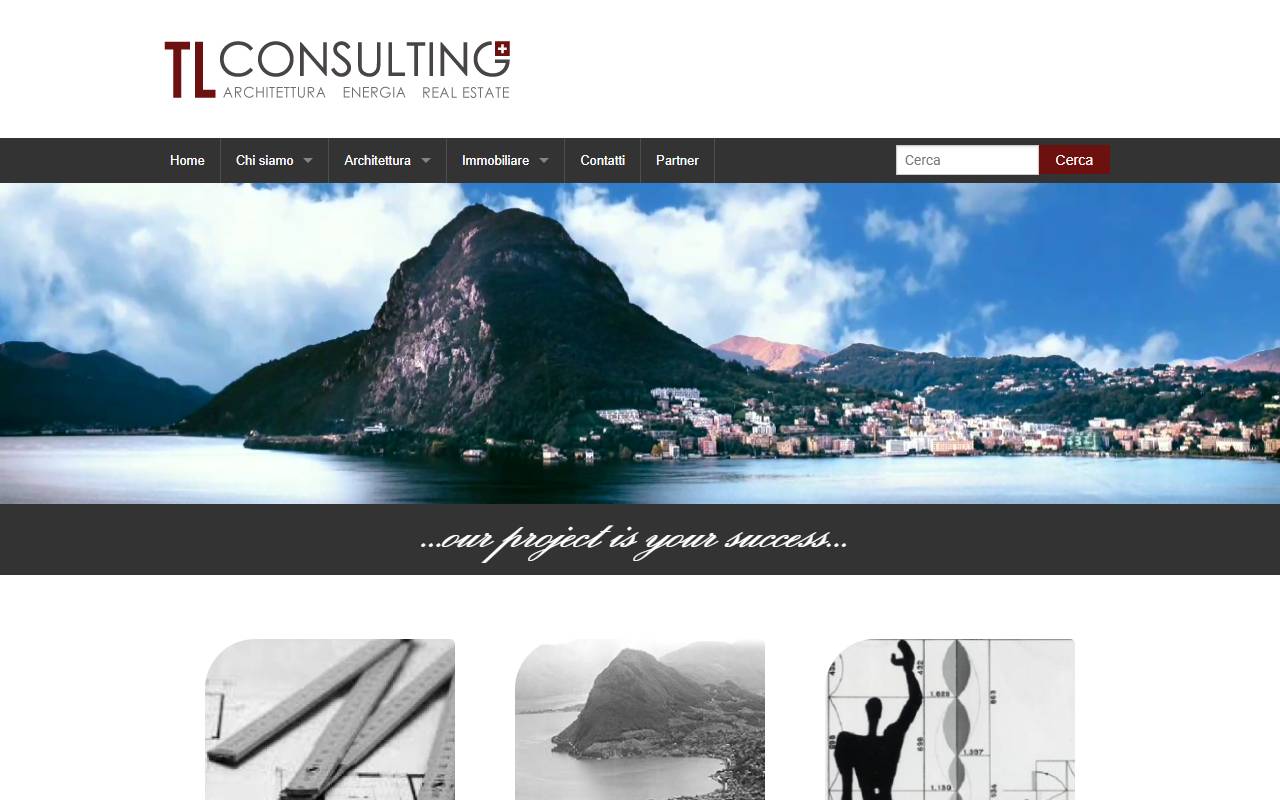 Anteprima del sito: TL Consulting Sagl