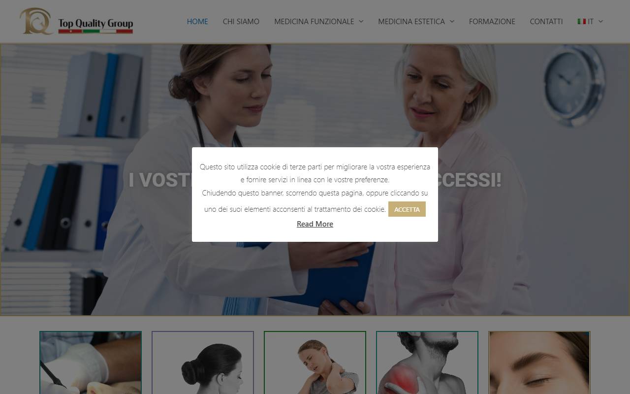 Anteprima del sito: Top Quality Group SA