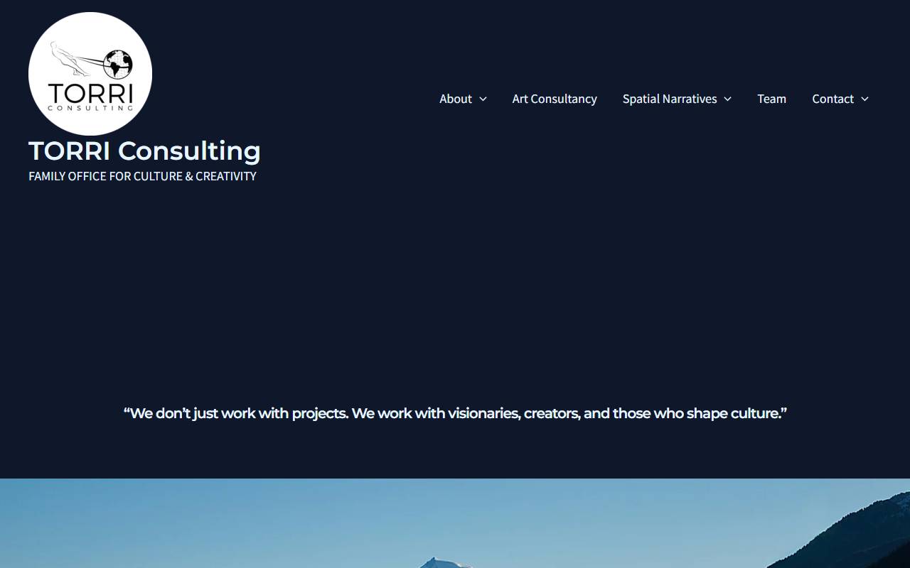 Anteprima del sito: Torri Consulting Sagl