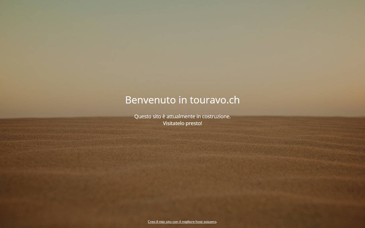 Anteprima del sito: Touravo Group Sagl
