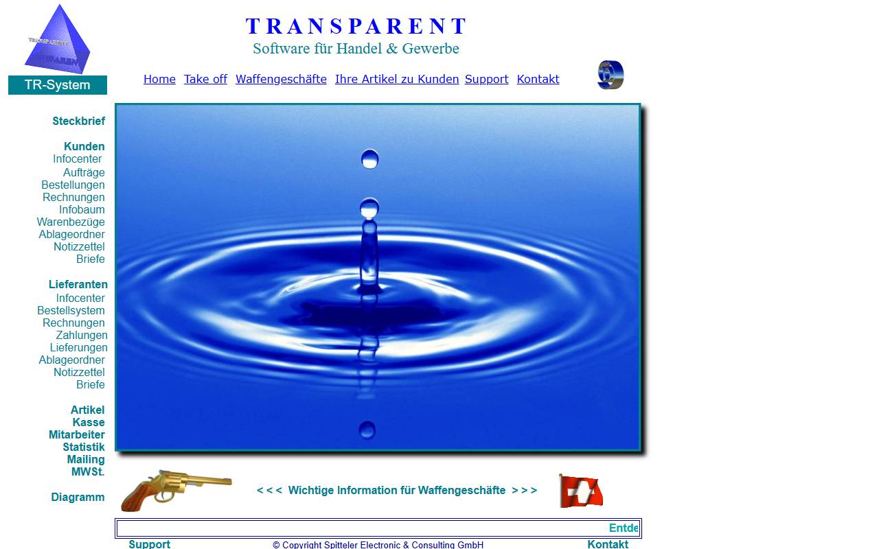 Anteprima del sito: Transparent Paper Ltd, succursale di Bioggio