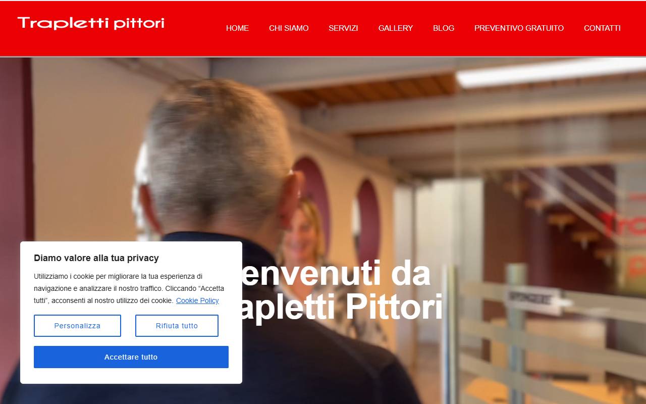 Anteprima del sito: Trapletti Pittori Sagl