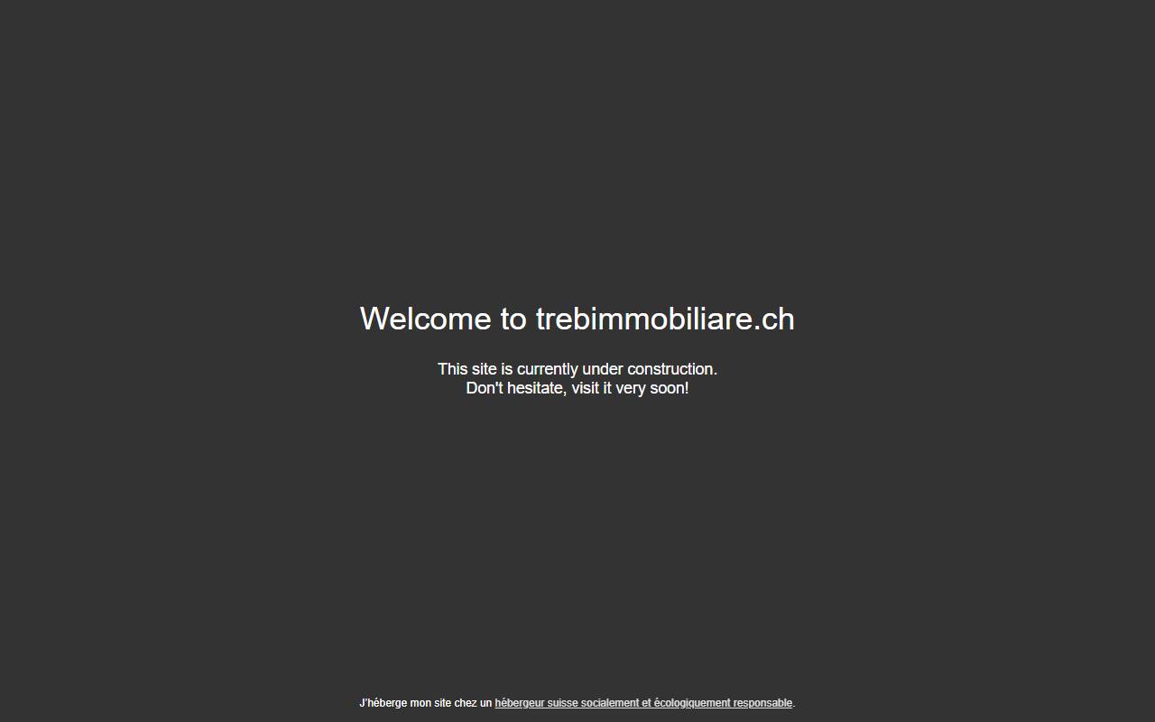 Anteprima del sito: Trebimmobiliare SAGL