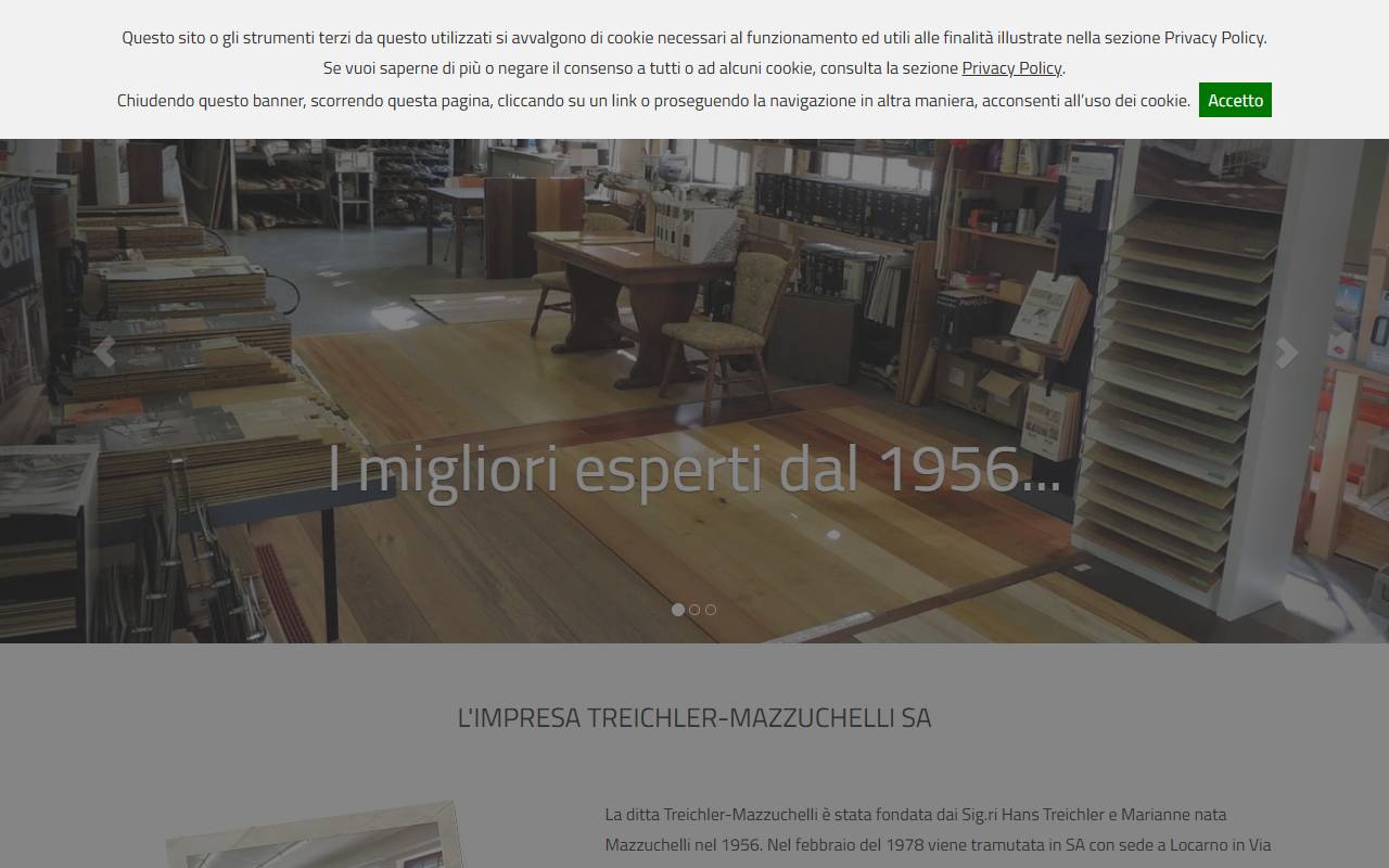 Anteprima del sito: Treichler-Mazzuchelli SA