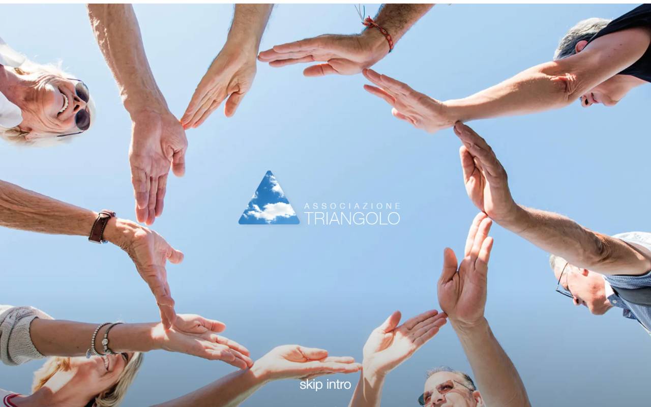 Anteprima del sito: Associazione Triangolo