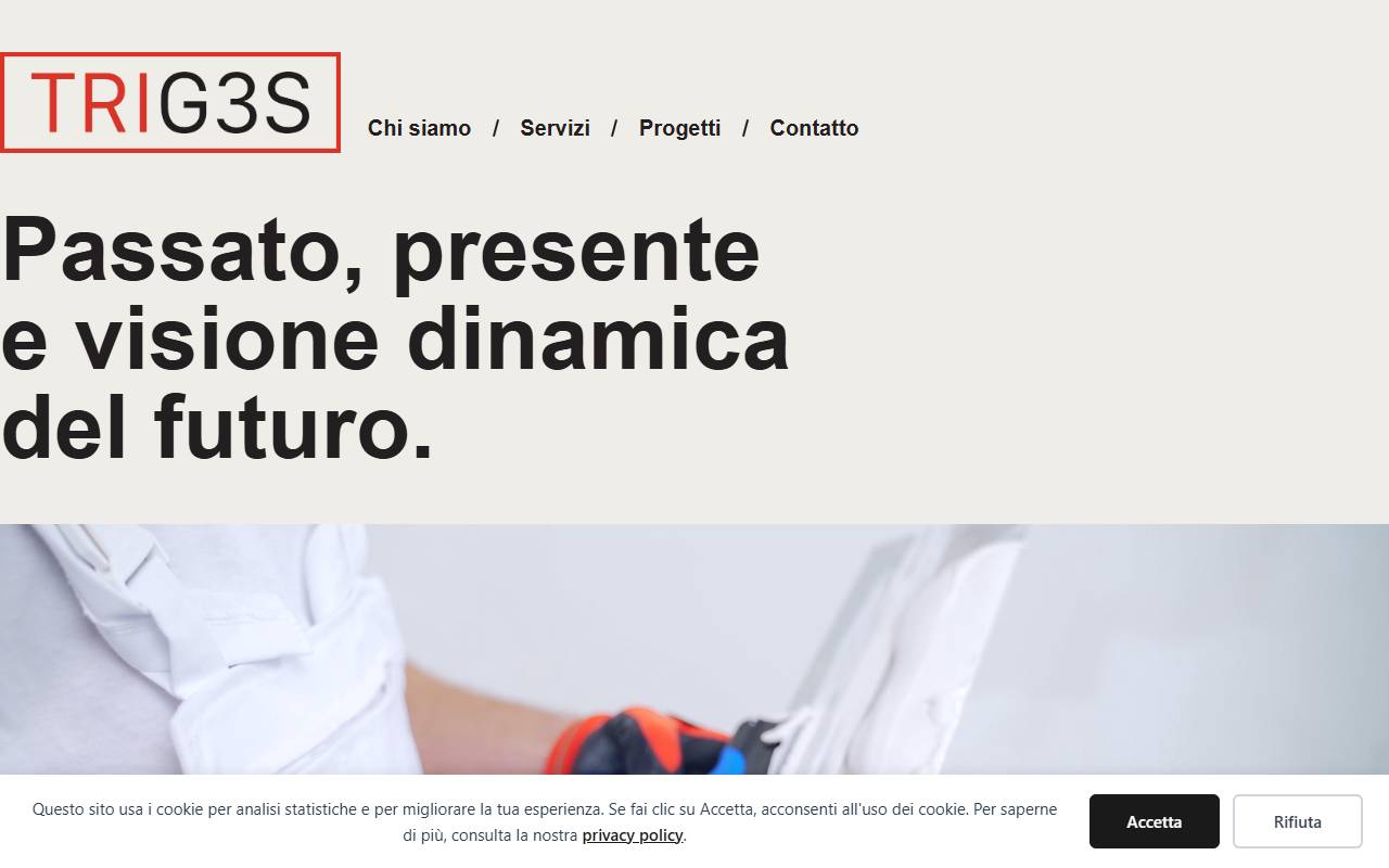 Anteprima del sito: Triges SA