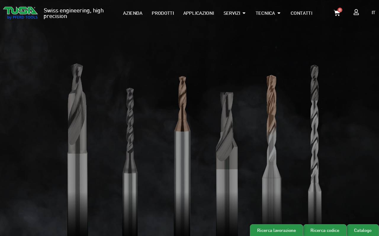 Anteprima del sito: TUSA PRECISION TOOLS SA