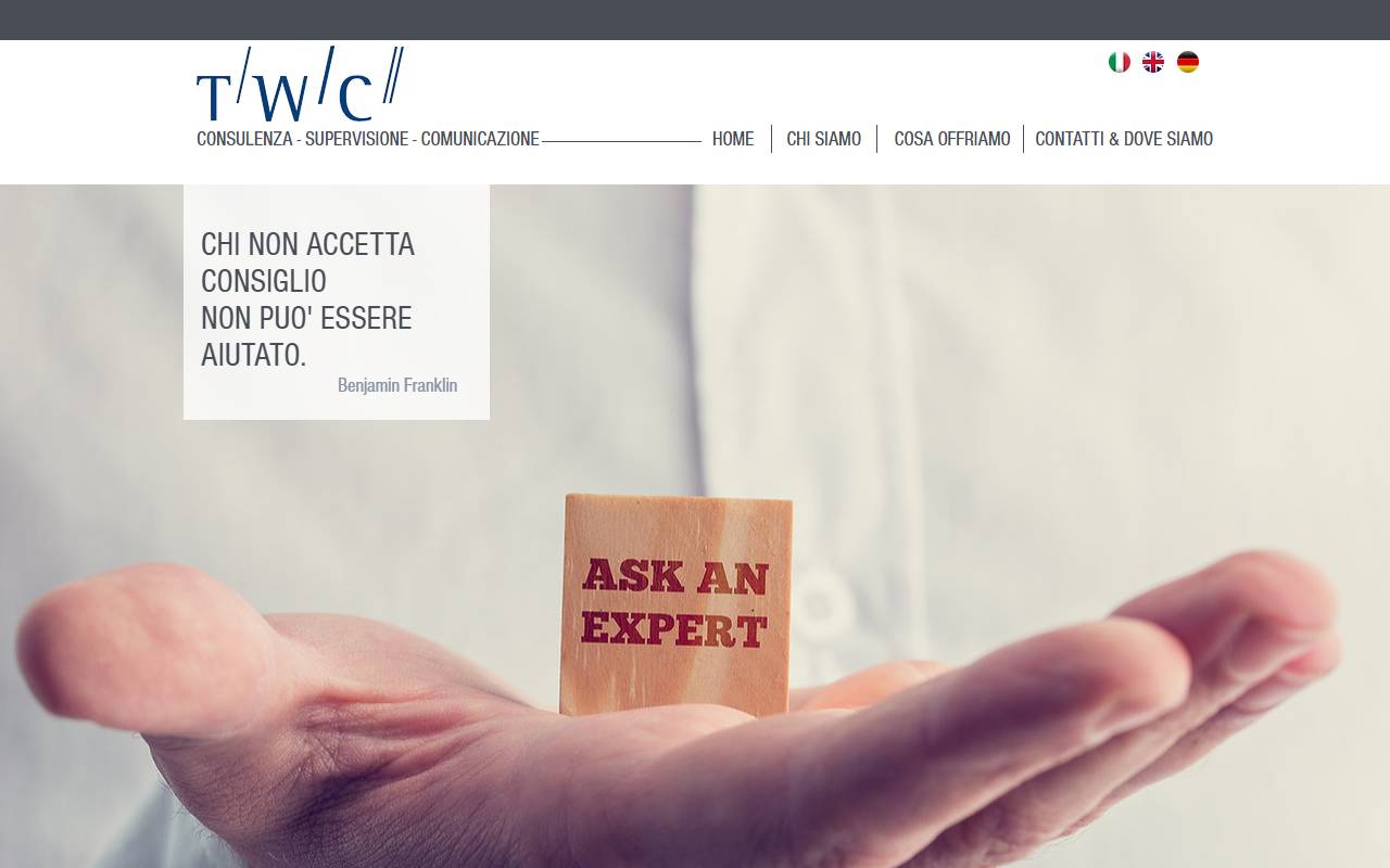 Anteprima del sito: TWC Co. SA