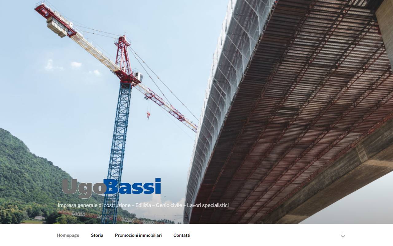 Anteprima del sito: Ugo Bassi SA