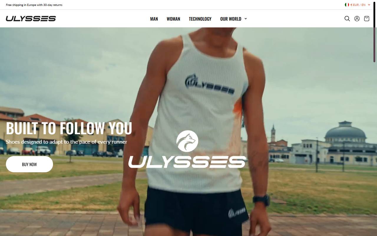 Anteprima del sito: ULYSSES SPORTECH SA