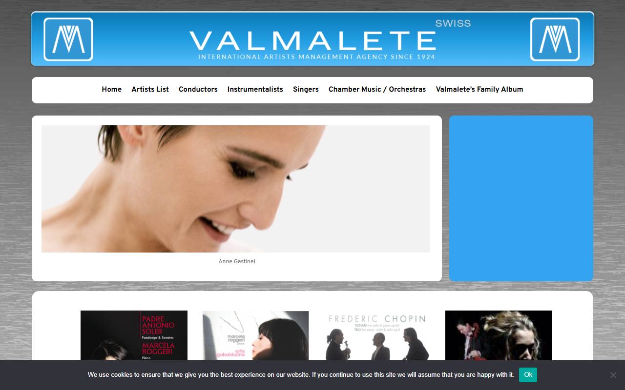 Anteprima del sito: Valmalete (Swiss) Sagl