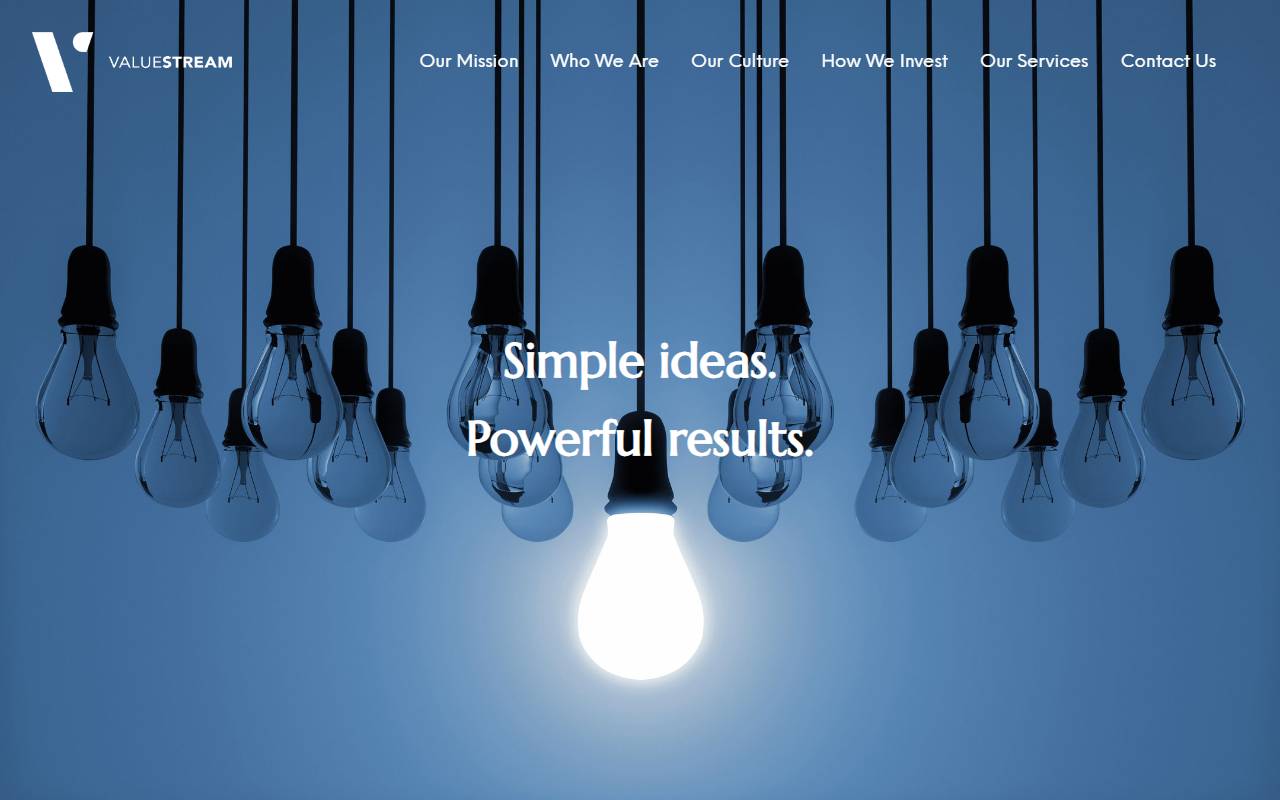 Anteprima del sito: Valuestream Investments SA