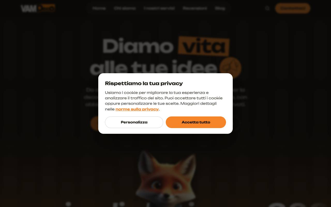 Anteprima del sito: VAM Deco SAGL