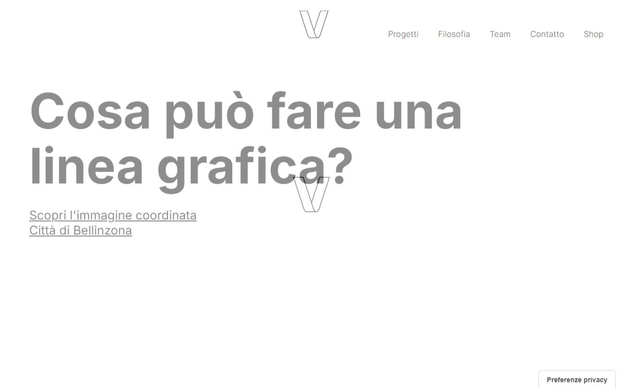 Anteprima del sito: Variante SA