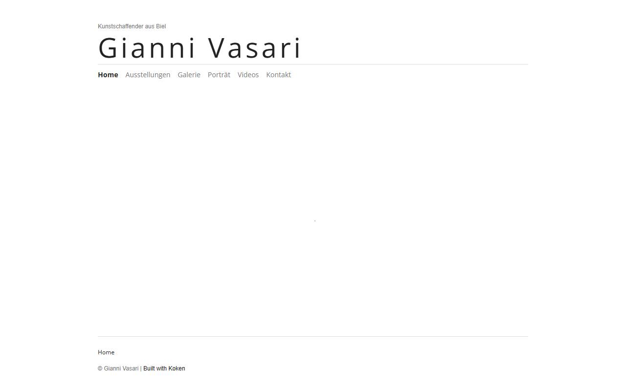 Anteprima del sito: VASARI AG