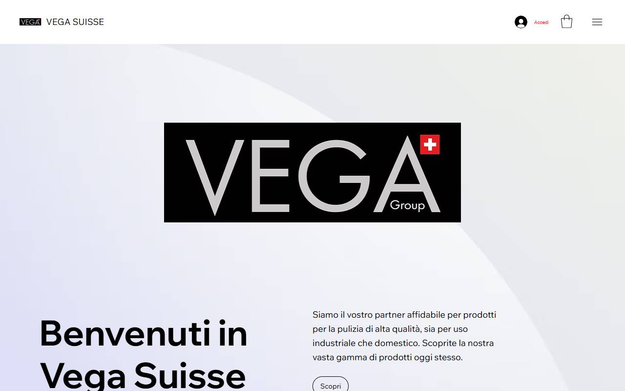 Anteprima del sito: Vega Suisse Sagl