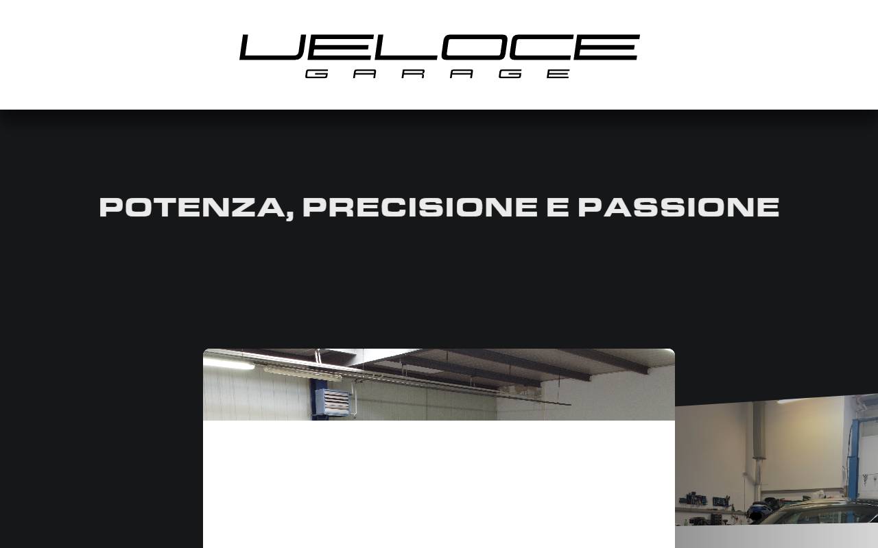 Anteprima del sito: VELOCE GARAGE di Emanuele Chirichella
